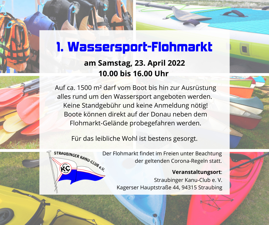 Wassersport-Flohmarkt